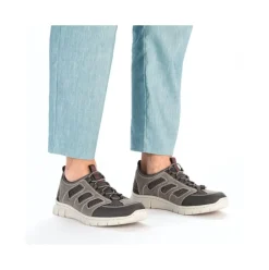 Rieker Slipper grau S14 B7762-45
