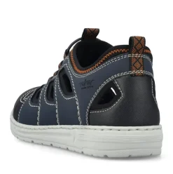 Rieker Slipper H - Weite extraweit blau S14 08665-14