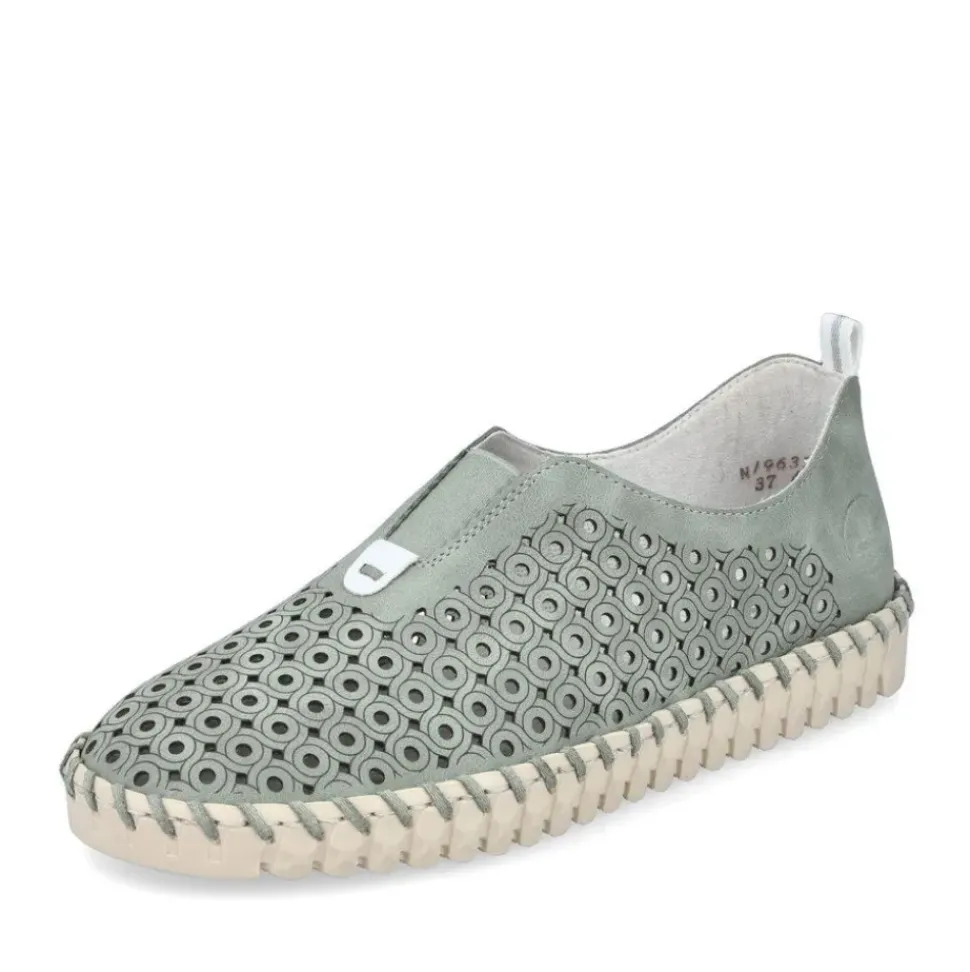 Rieker Slipper khaki S14 N1963-52