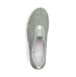 Rieker Slipper khaki S14 N1963-52
