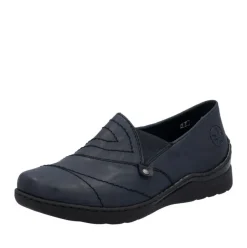 Rieker Slipper Loafer blau S15 48961-14