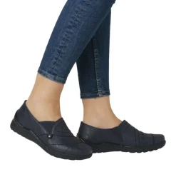 Rieker Slipper Loafer blau S15 48961-14