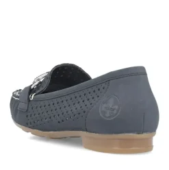 Rieker Slipper Loafer blau S14 40065-15