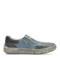 Rieker Slipper schieferblau H - Weite Extraweit S14 04051-12