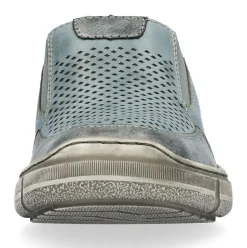 Rieker Slipper schieferblau H - Weite Extraweit S14 04051-12