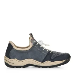 Rieker Slipper Sneaker blau S14 L0538-14