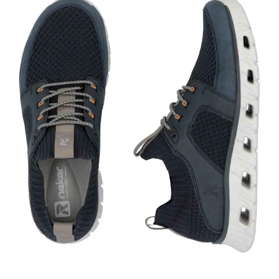 Rieker Slipper Sneaker blau S15 04351-14