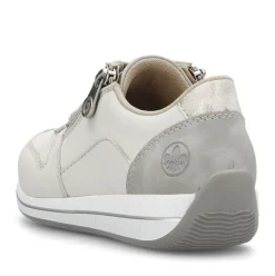 Rieker Sneaker Leder Extraweite cremeweiss S14 N1100-80
