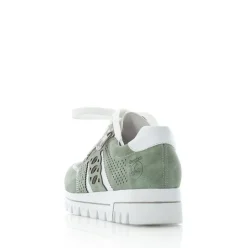 Rieker Sneaker Schnürer grün mint  L2807-52