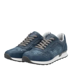Rieker Sneaker Schnürschuh blau S15 U0312-12