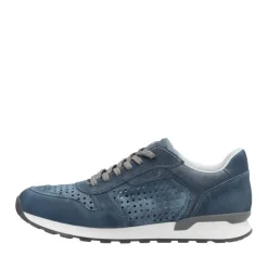 Rieker Sneaker Schnürschuh blau S15 U0312-12