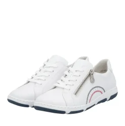 Rieker Sneaker Schnürschuh weiss S15 42424-80