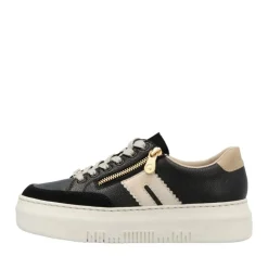 Rieker Sneaker schwarz Leder S15 M1912-00