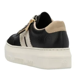 Rieker Sneaker schwarz Leder S15 M1912-00