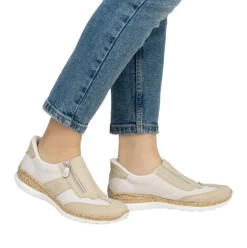 Rieker Sneaker Slipper beige S15 N42G5-60