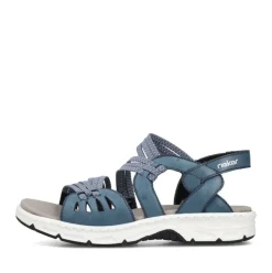 Rieker Trekkingsandale blau S14 V9871-14