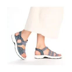 Rieker Trekkingsandale blau S14 V9871-14