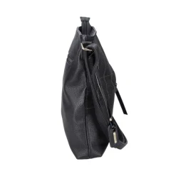 Rieker Umhängetasche Crossbody Bag Karomuster schwarz S22 H1040-00