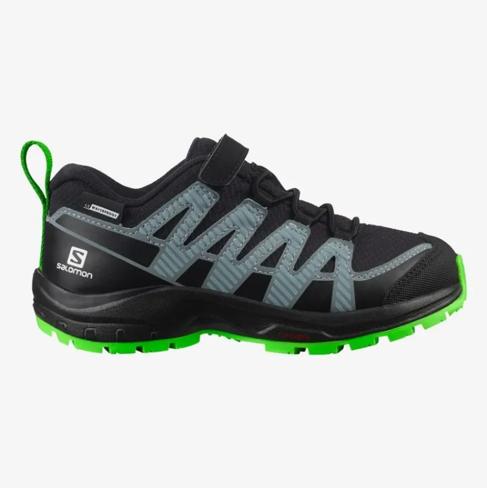 Salomon XA PRO V8 CSWP K Kinder Sneaker Sportschuh schwarz S21 L41437300