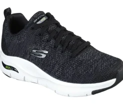 Skechers ARCH FIT PARADYME BKW Herren Sneaker Schnürung schwarz S23  232041
