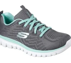Skechers GRACEFUL GET CONNECTED BKRG Damen Sneaker  S12 12615