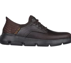 Skechers Herren Slip-ins: Garza - Gervin schwarz, braun, dunkelbraun  S23 205046