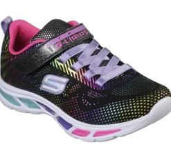 Skechers Lights S Litebeams "Gleam n´ dream" Blinker in schwarz, blau. grau 10959L