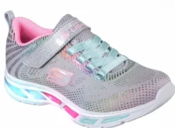Skechers Lights S Litebeams "Gleam n´ dream" Blinker in schwarz, blau. grau 10959L