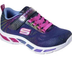 Skechers LITEBEAMS GLEAM N' DREAM S LIGHTS Sneaker Mädchen Leuchteffekt blau 10959L