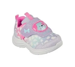 Skechers Mädchen S-Lights: Glimmer Kicks - Skech Pets rosa S13  302698N