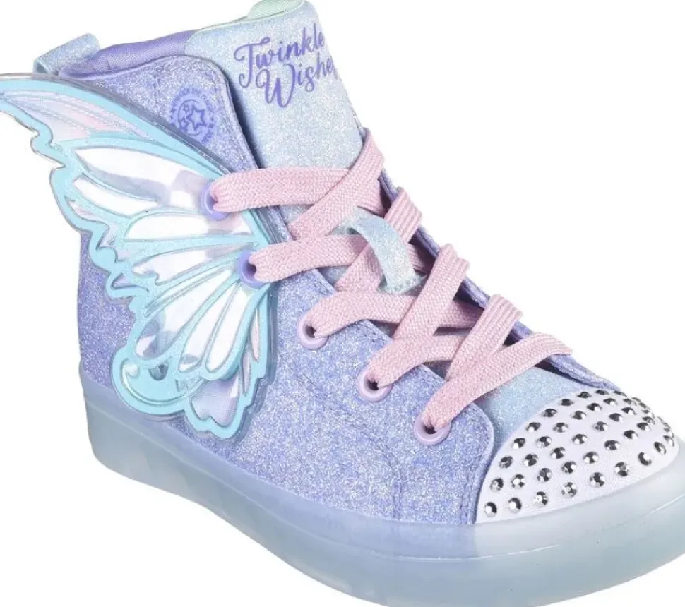 Skechers Mädchen Twi-Lites 2.0 - Twinkle Wishes hellblau S23 314350L