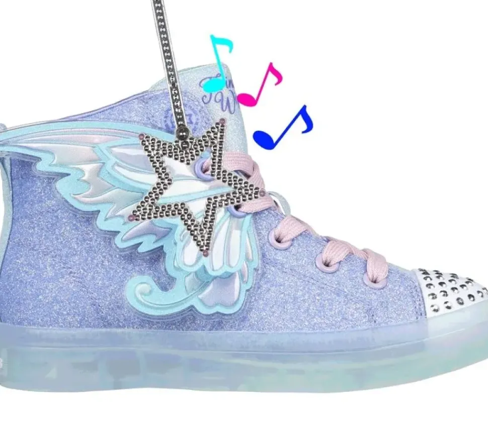 Skechers Mädchen Twi-Lites 2.0 - Twinkle Wishes hellblau S23 314350L
