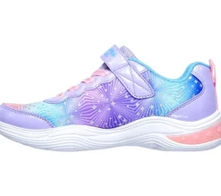Skechers Power Petals Painted Daisy LVMT S- Lights  Sneaker Mädchen violett S12  20335L