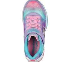 Skechers Power Petals Painted Daisy LVMT S- Lights  Sneaker Mädchen violett S12  20335L