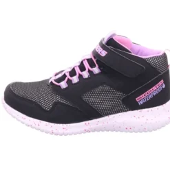 Skechers Ultra Flex-Rainy Racer Mädchen Sneaker-High Waterproof schwarz S22 81534L
