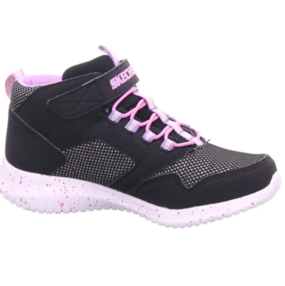 Skechers Ultra Flex-Rainy Racer Mädchen Sneaker-High Waterproof schwarz S22 81534L