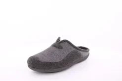 s`knöpfli Herren Hausschuh Pantolette grau S23 LC11165P