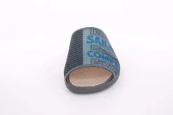 s`knöpfli Herren Pantolette Hausschuh blau S13 AC10786