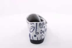 s´knöpfli Kinder Hausschuh Klettverschluss Game Over Motiv grau S23 No30