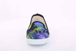 s`knöpfli Kinder Hausschuh Schlupfschuh Jungen Dinosaurier- Motiv blau S13 V28967