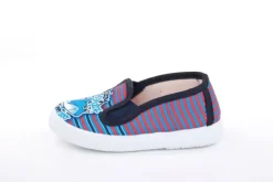 s`knöpfli Kinder Hausschuh Schlupfschuh Hai- Motiv blau S13 V28803