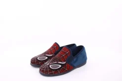 s`knöpfli Kinder Hausschuh Schlupfhausschuh Spiderman- Motiv blau S23 Can.Arana