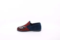 s`knöpfli Kinder Hausschuh Schlupfhausschuh Spiderman- Motiv blau S23 Can.Arana