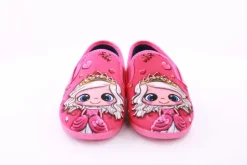 s´knöpfli Kinder Hausschuh Schlupfhausschuh Prinzessinnen Motiv pink S23 Can.Princesa