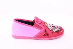 s´knöpfli Kinder Hausschuh Schlupfhausschuh Prinzessinnen Motiv pink S23 Can.Princesa