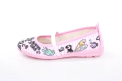 s`knöpfli Kinder Hausschuh Schlupfschuh Mädchen Einhorn- Motiv rosa S13 I28965