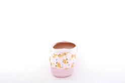 s`knöpfli Kinder Hausschuh Schlupfscuh Mädchen Giraffen- Motiv rosa S13 I28670