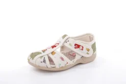 s`knöpfli Kinder Hausschuh Tier- Motiv Klettverschluss beige S13 Z28528