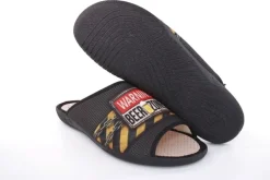 s`knöpli Herren Pantolette Hausschuh schwarz S13 AC10860