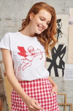 Smashed Lemon T- Shirt Print weiß 21212-000